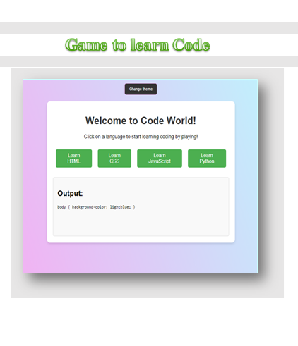 Game Learn Coding